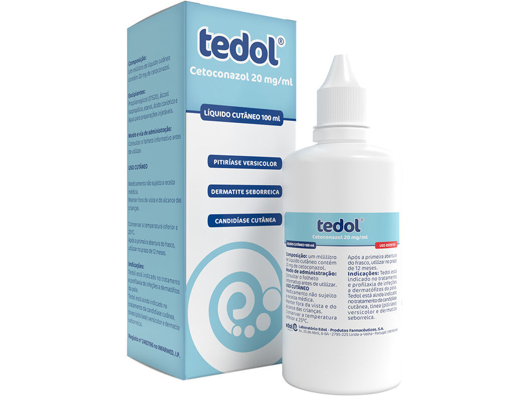 Líquido Tedol Cutâneo 20mg/ml 100ml | Auchan