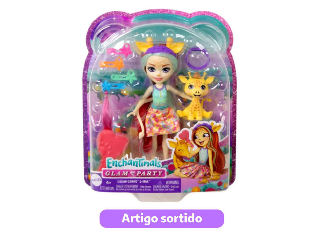 DELUXE_TV_GIRAFA ENCHANTIMALS MODELOS SORTIDOS image number 0