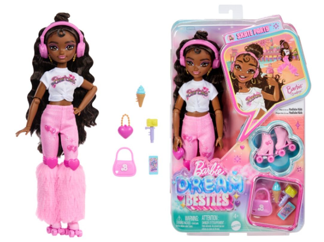 DREAM BESTIES BARBIE BROOKYLN DE PATINS image number 0