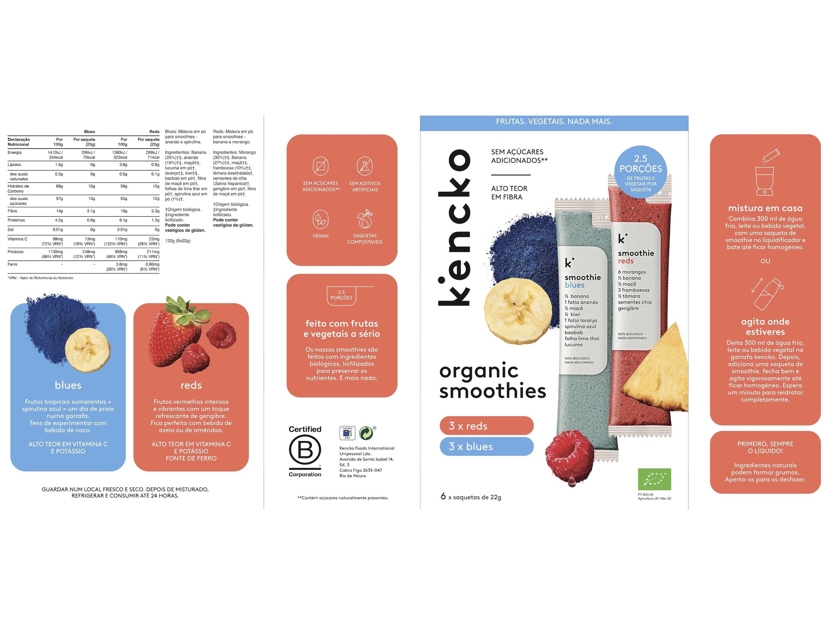 BATIDO KENCKO REDS + BLUES 6X22G image number 1