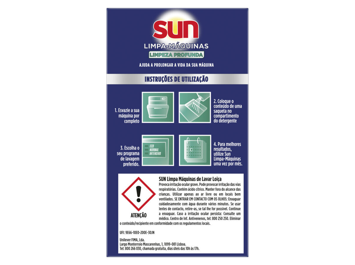 LIMPA M&Aacute;QUINAS SUN LOI&Ccedil;A 120G image number 1
