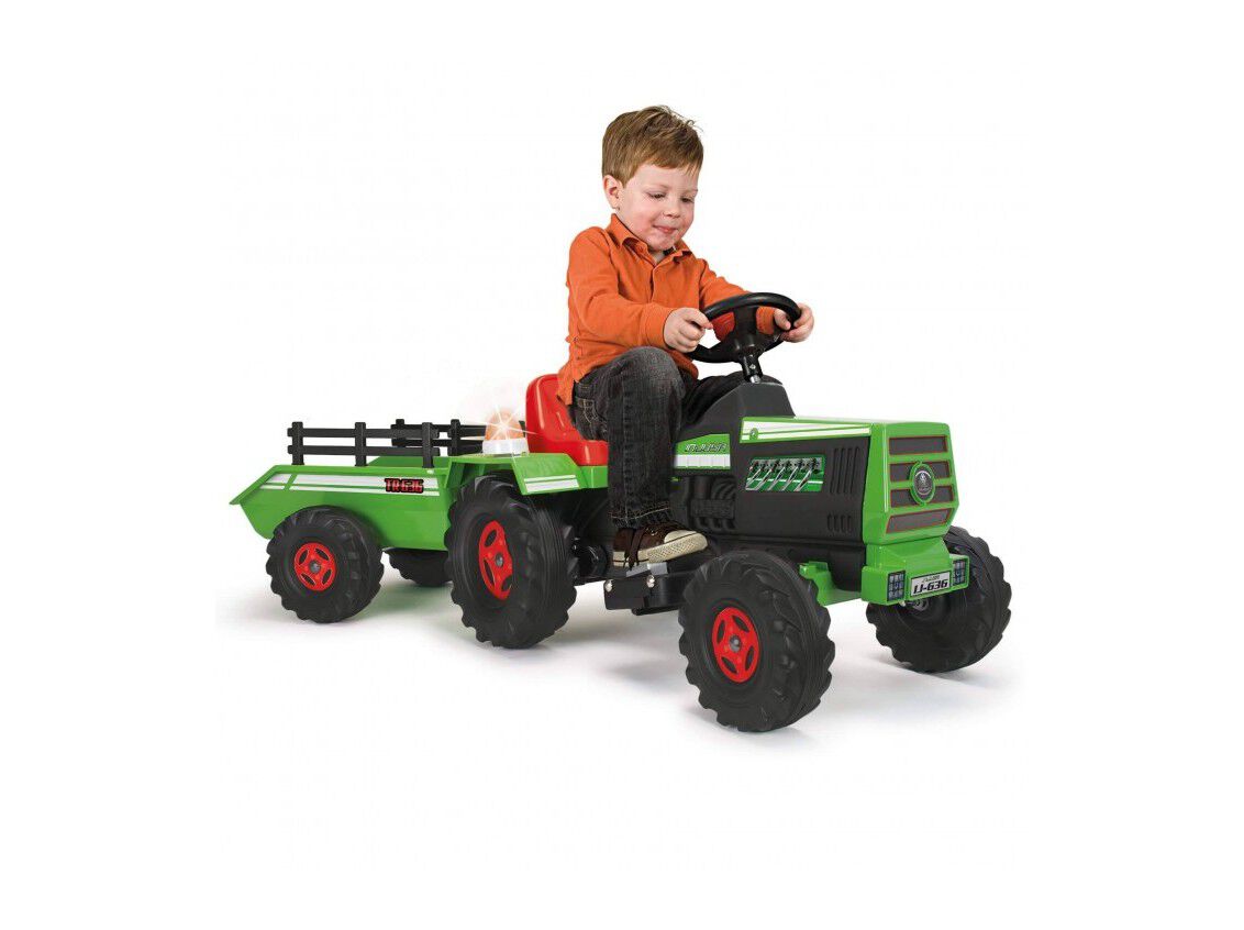 TRATOR EL&Eacute;TRICO INFANTIL INJUSA BASIC TRACTOR 6V image number 1