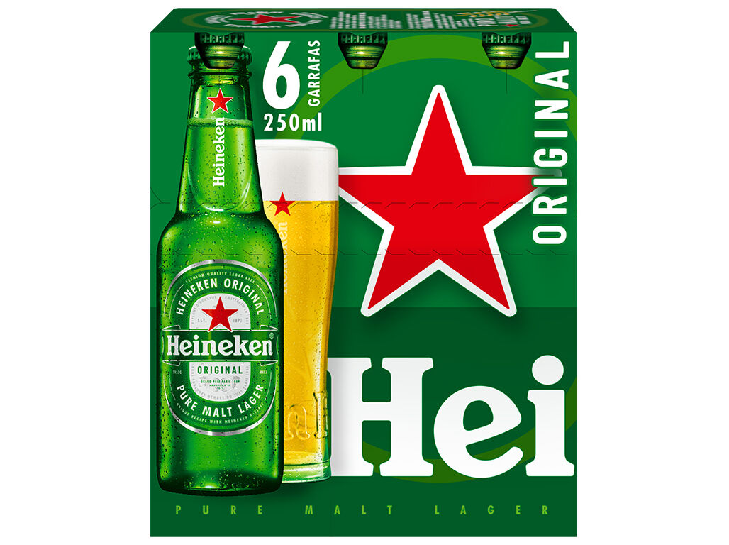CERVEJA HEINEKEN COM &Aacute;LCOOL TARA PERDIDA 6X0.25L image number 0