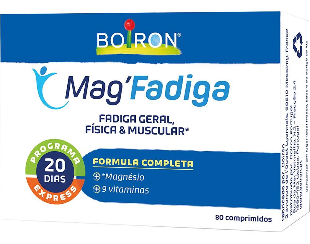 SUPLEMENTO MAG'FADIGA 80 COMPRIMIDOS image number 0