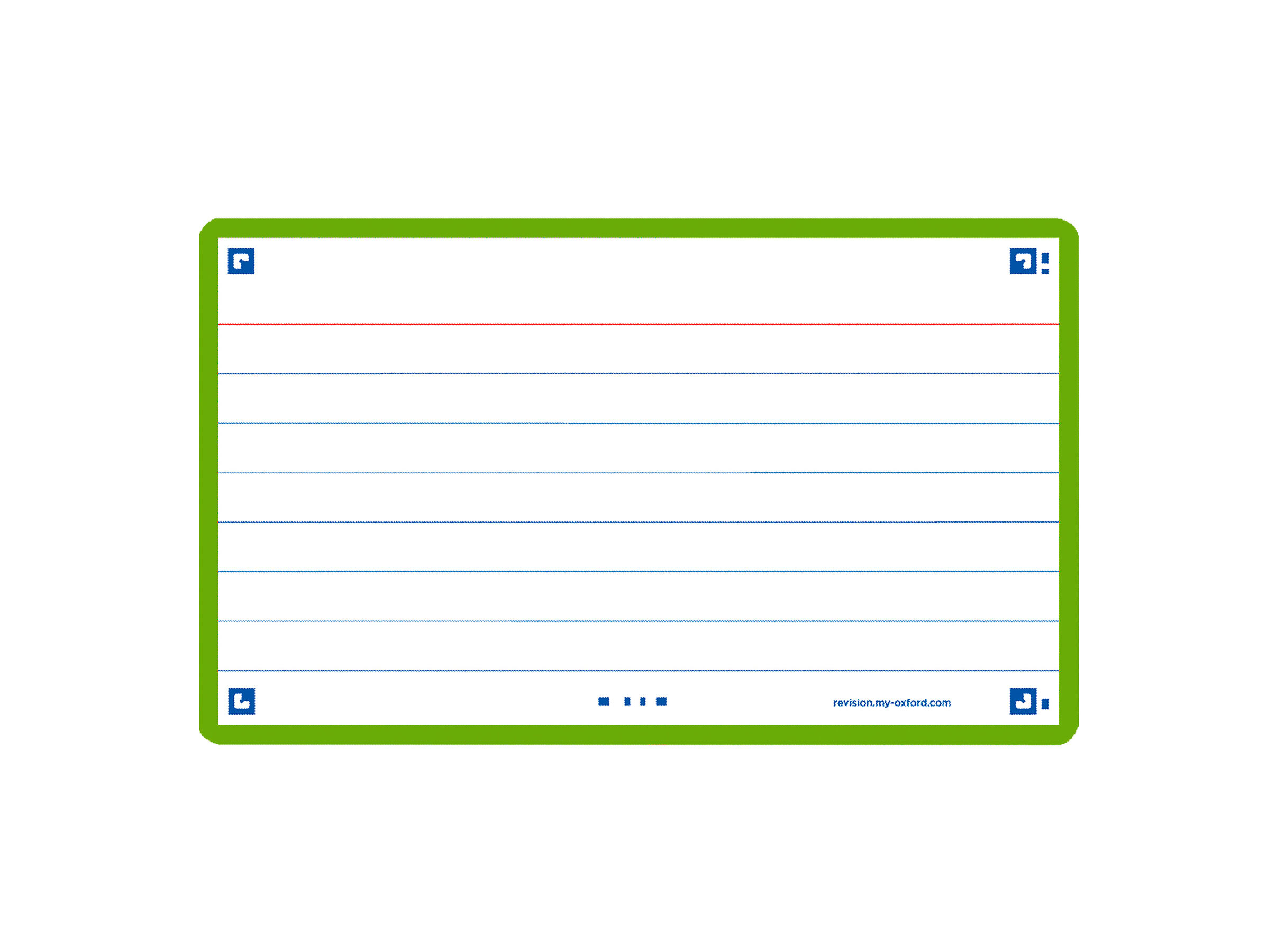FLASHCARDS OXFORD 2.0 A7 VERDE 30 FOLHAS image number 1