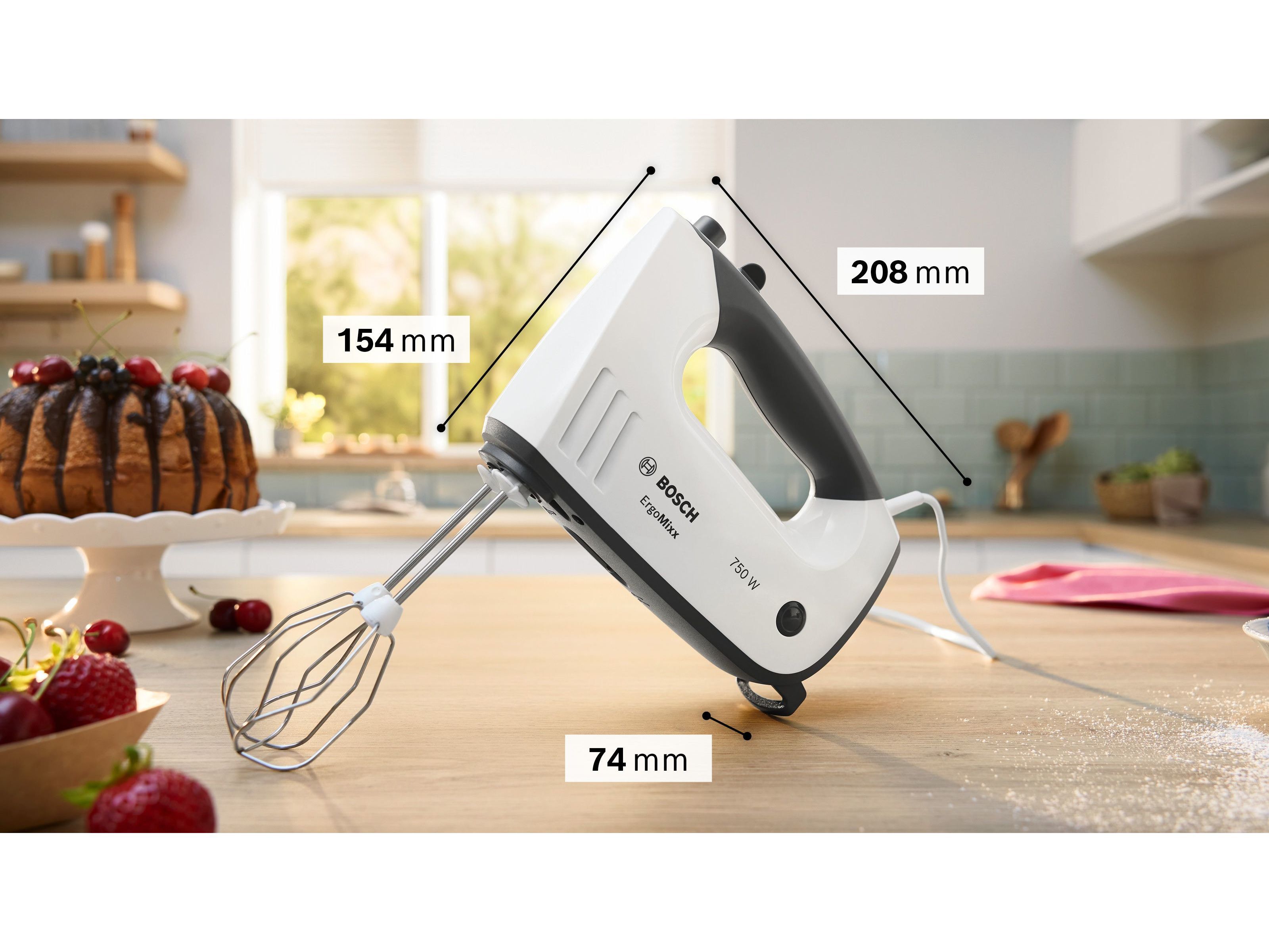 BATEDEIRA BOSCH MFQ37400 ERGOMIXX 750W image number 5