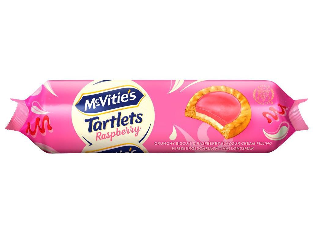 TARTELETES MCVITIE'S RECHEIO FRAMBOESA 100GR image number 1