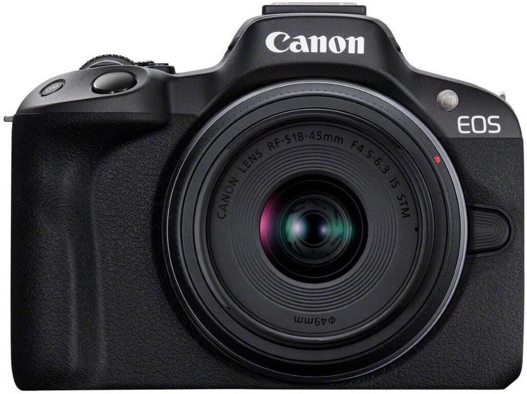 M&Aacute;QUINA FOTOGR&Aacute;FICA CANON EOS R50 BK+RFS18-45IS STM