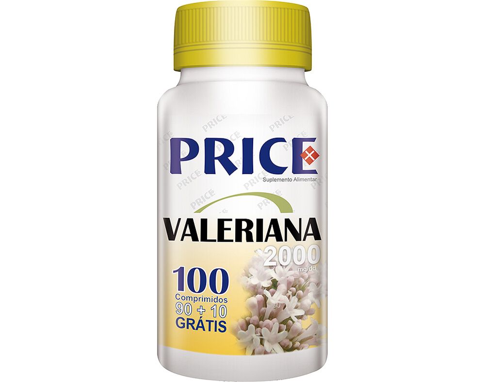 SUPLEMENTO PRICE VALERIANA 90+10 COMPRIMIDOS