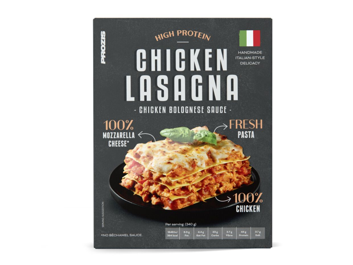 LASANHA DE FRANGO PROZIS 340 G