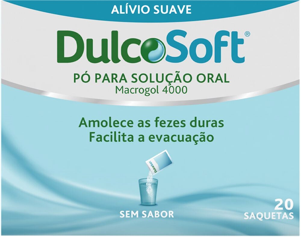SUPLEMENTO DULCOSOFT MACROGOL 4000 20 SAQUETAS