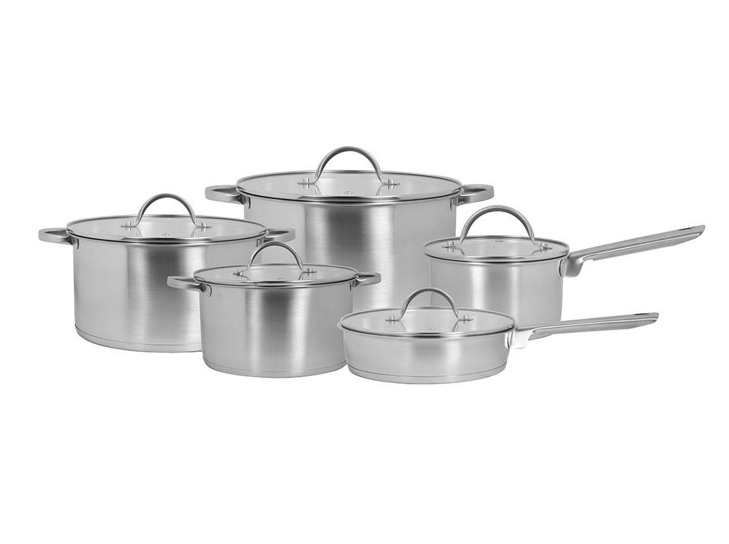 TREM DE COZINHA ACTUEL EM INOX 10 PE&Ccedil;AS