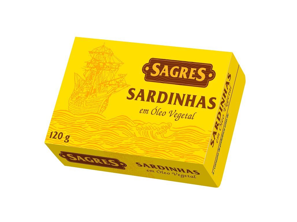 SARDINHAS &Oacute;LEO GIRASSOL SAGRES 120 (84)G image number 1