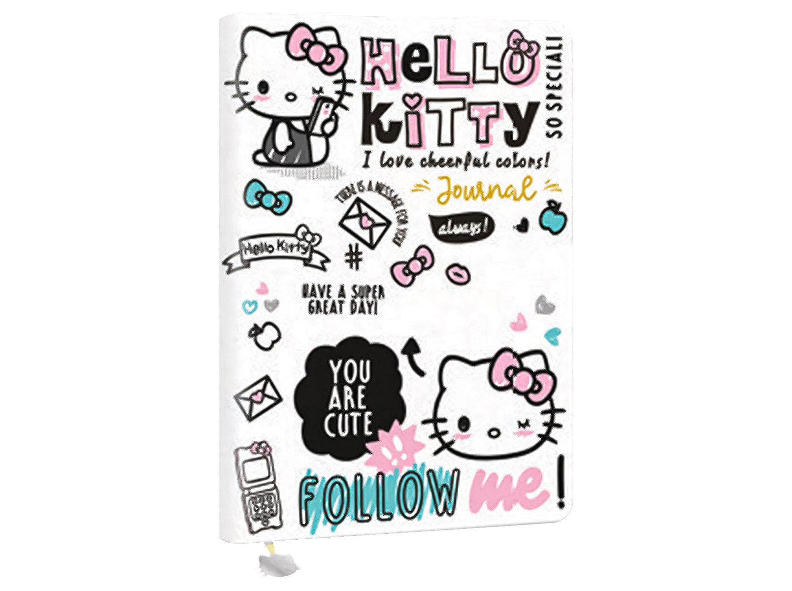 CADERNO DE NOTAS HELLO KITTY 13X18CM image number 0