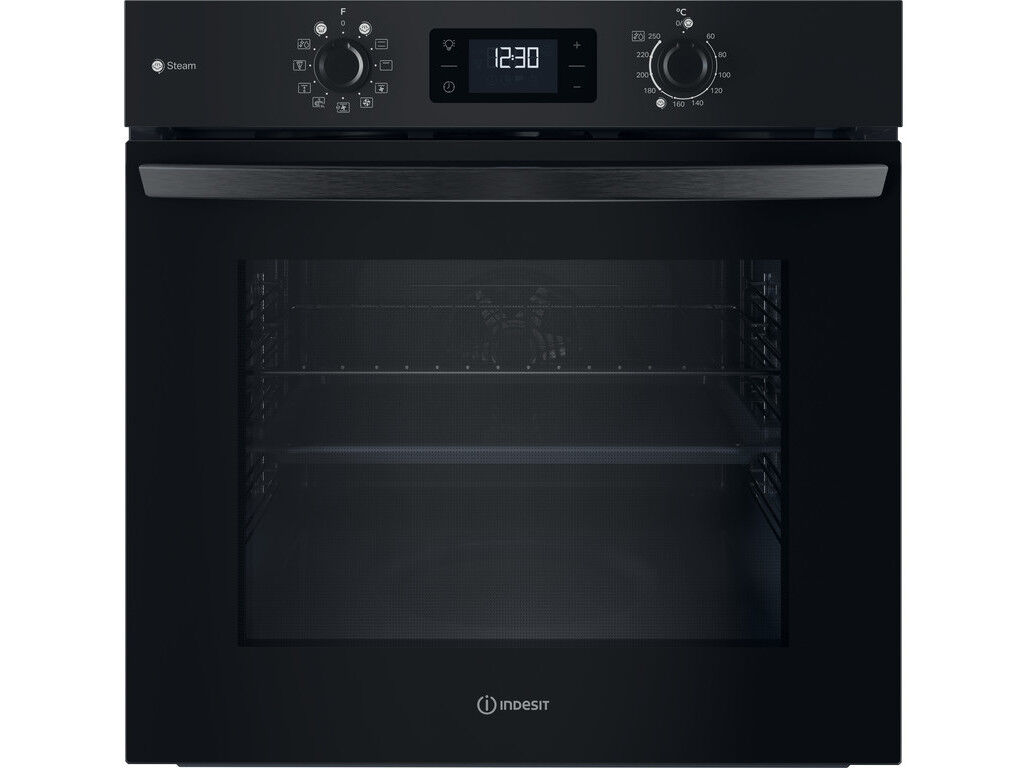 FORNO MULTIFUN&Ccedil;&Otilde;ES INDESIT IO 258HS B HIDROL&Iacute;TICO A 71L