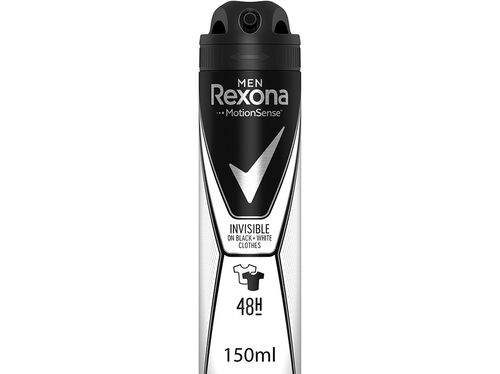 DEO REXONA MEN SPRAY INVISIBLE CLOTHES 150ML image number 0