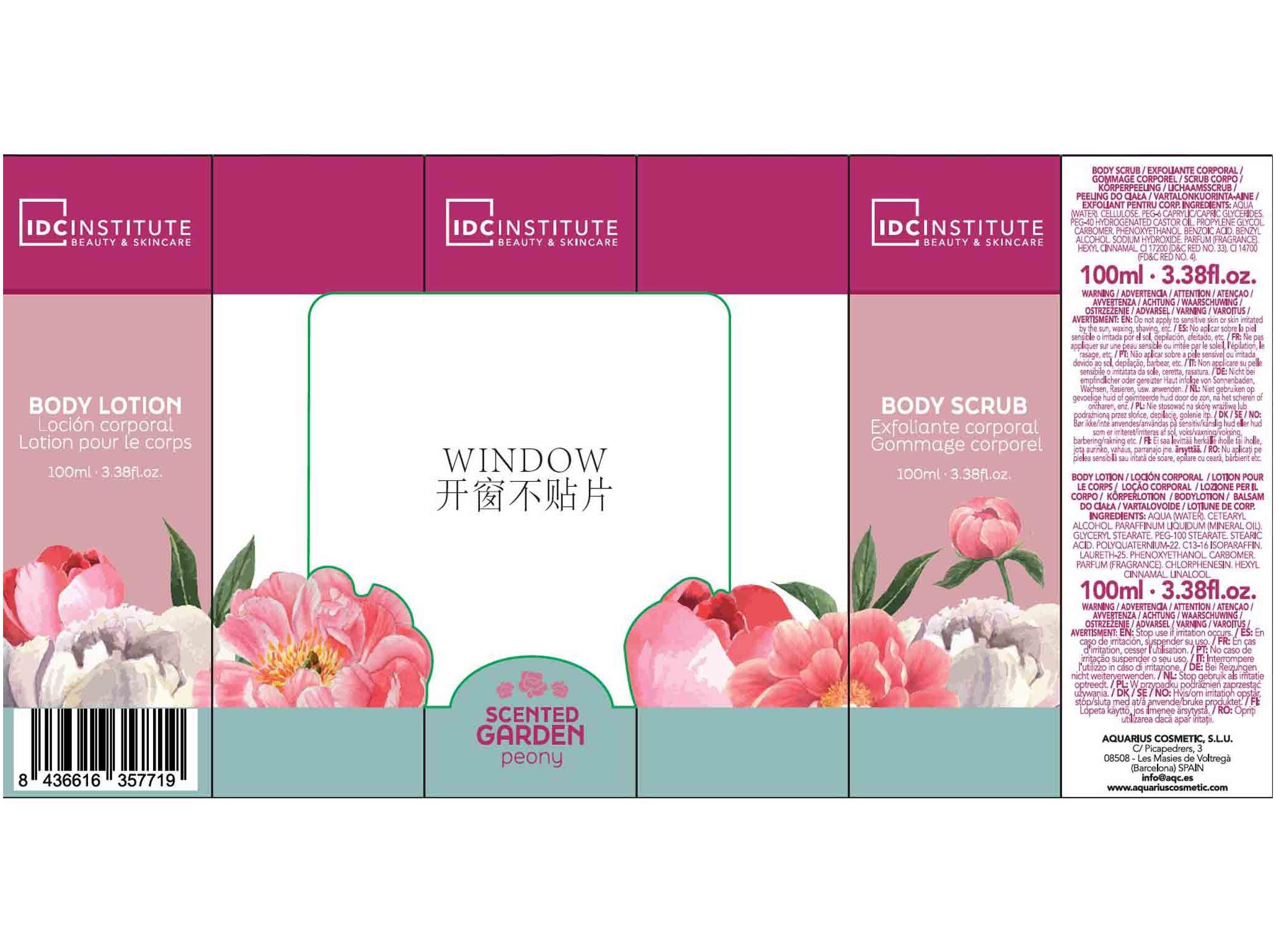 COFFRET CORPORAL IDC INSTITUTE GARDEN PERFECT DUO image number 1