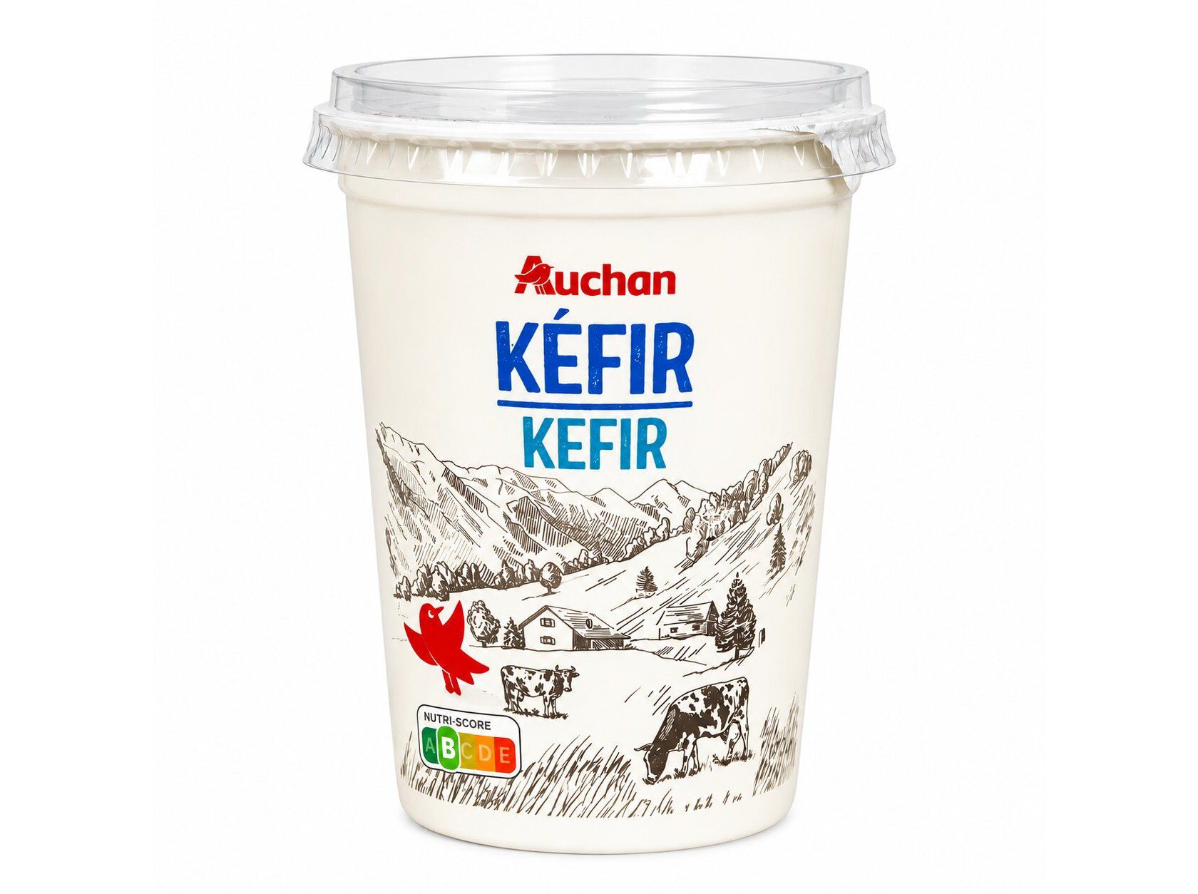 KEFIR AUCHAN NATURAL 500G