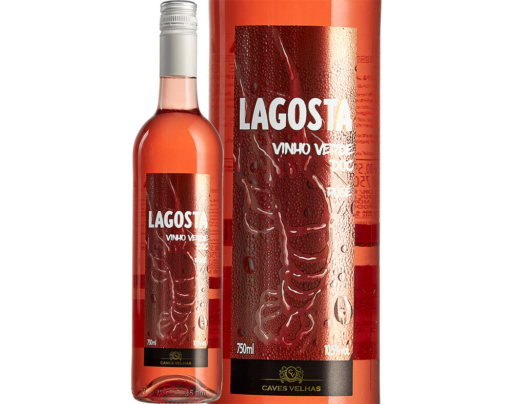 VINHO ROS&Eacute; LAGOSTA VINHO ROS&Eacute;S VERDES 0.75L