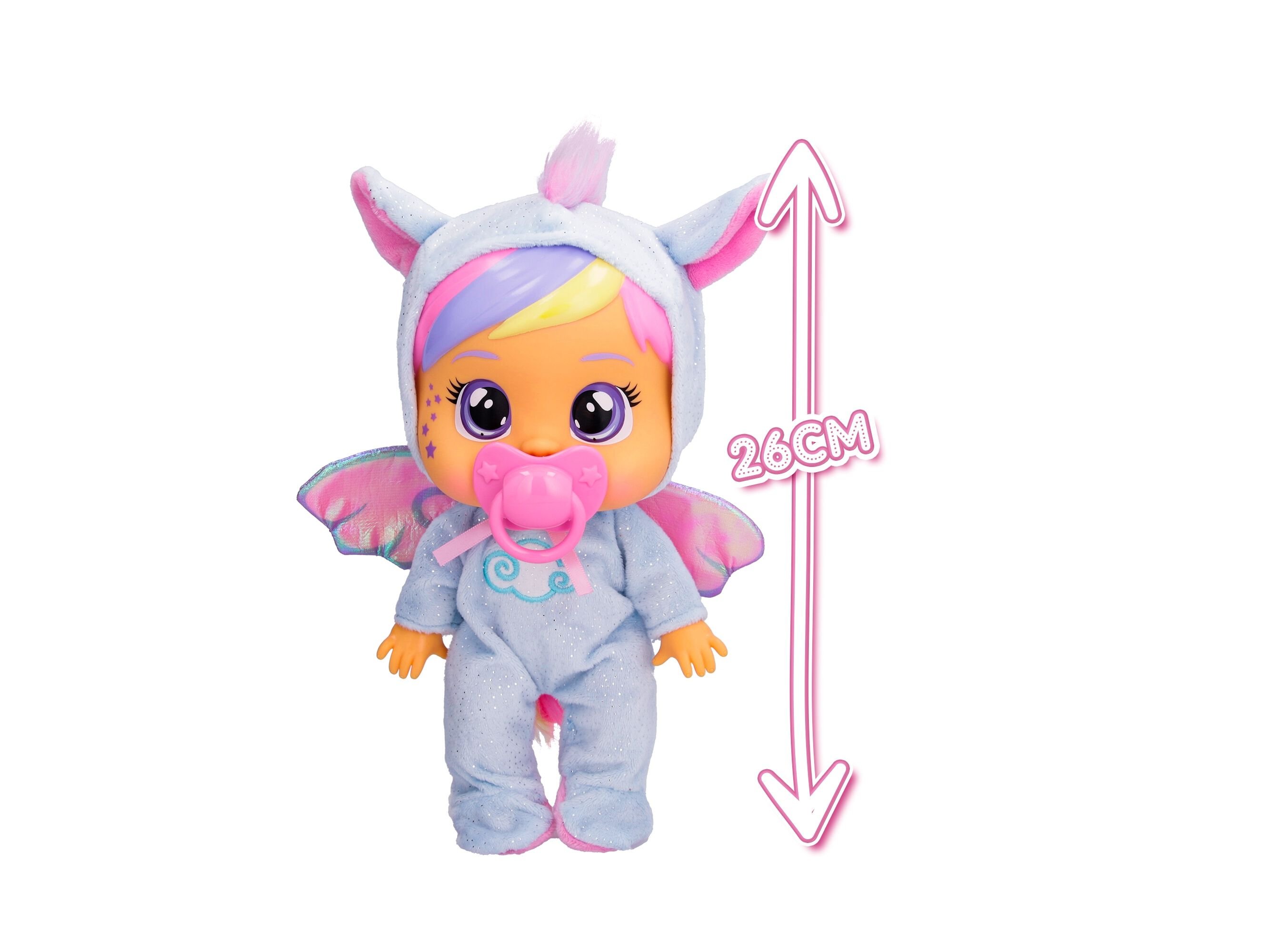 BEBE CHOR&Atilde;O CRY BABIES LOVING CARE FANTASY MODELOS SORTIDOS image number 5