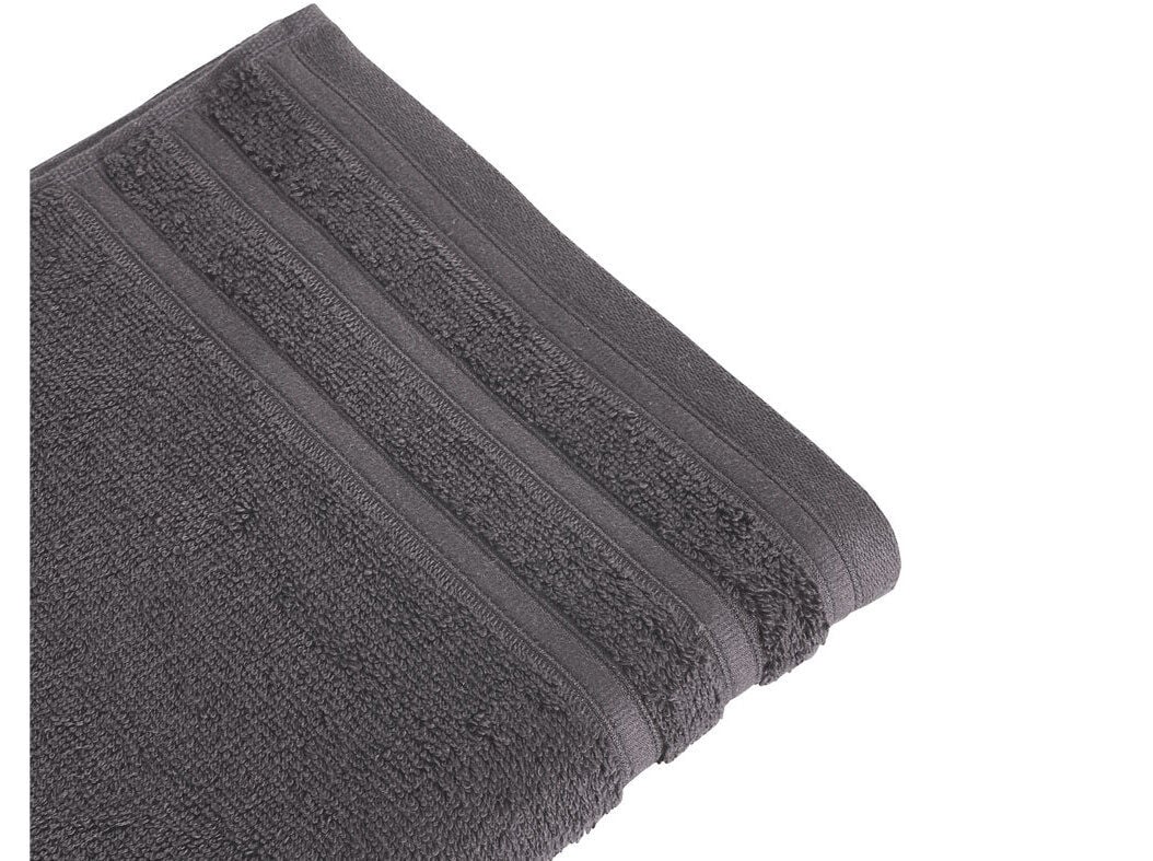 TOALHA DE M&Atilde;OS ACTUEL ALGOD&Atilde;O 500G/M2 CINZENTO 50X100CM image number 1