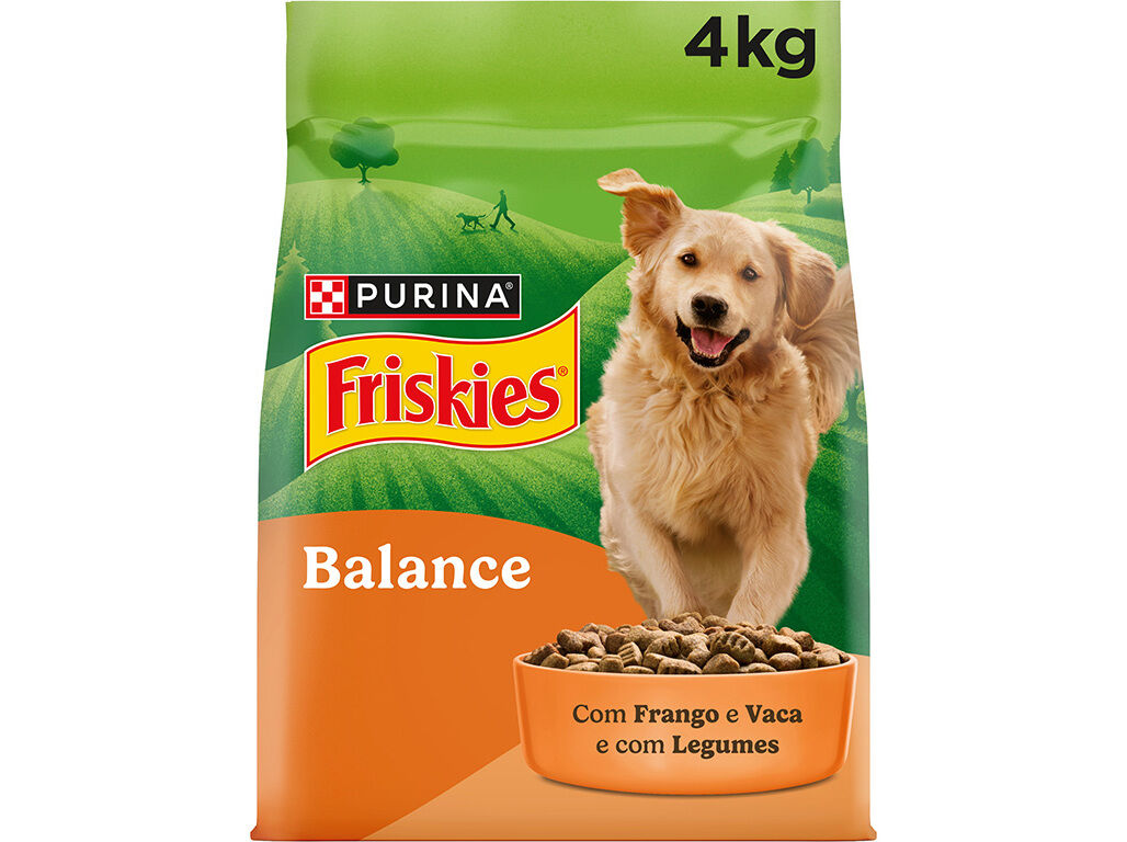 RA&Ccedil;&Atilde;O PARA C&Atilde;O FRISKIES BALANCE COM FRANGO 4KG image number 0