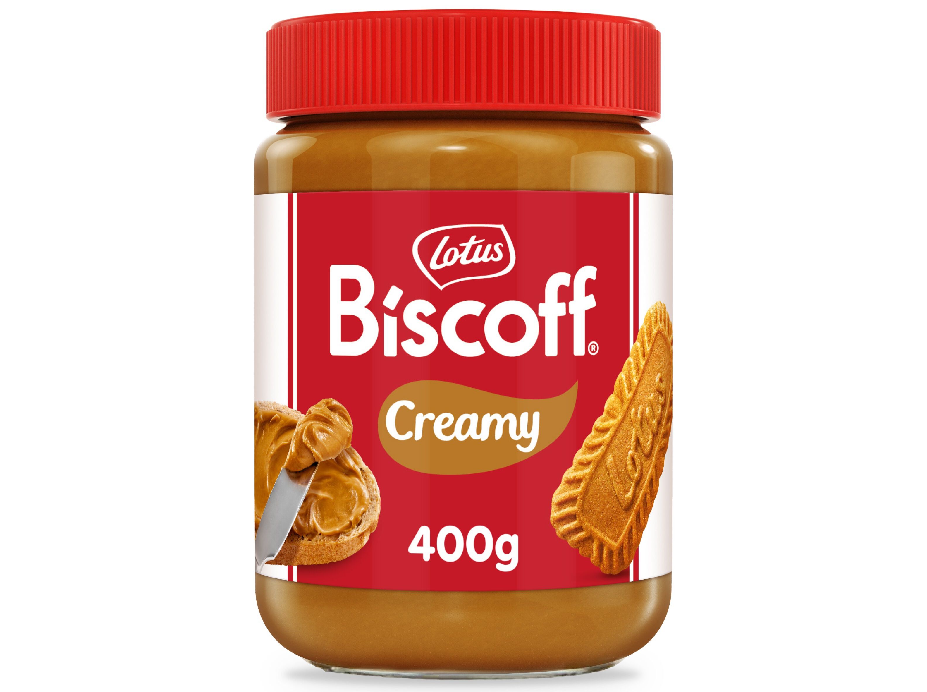 CREME BOLACHA BISCOFF LOTUS CARAMELIZADO 400G image number 0