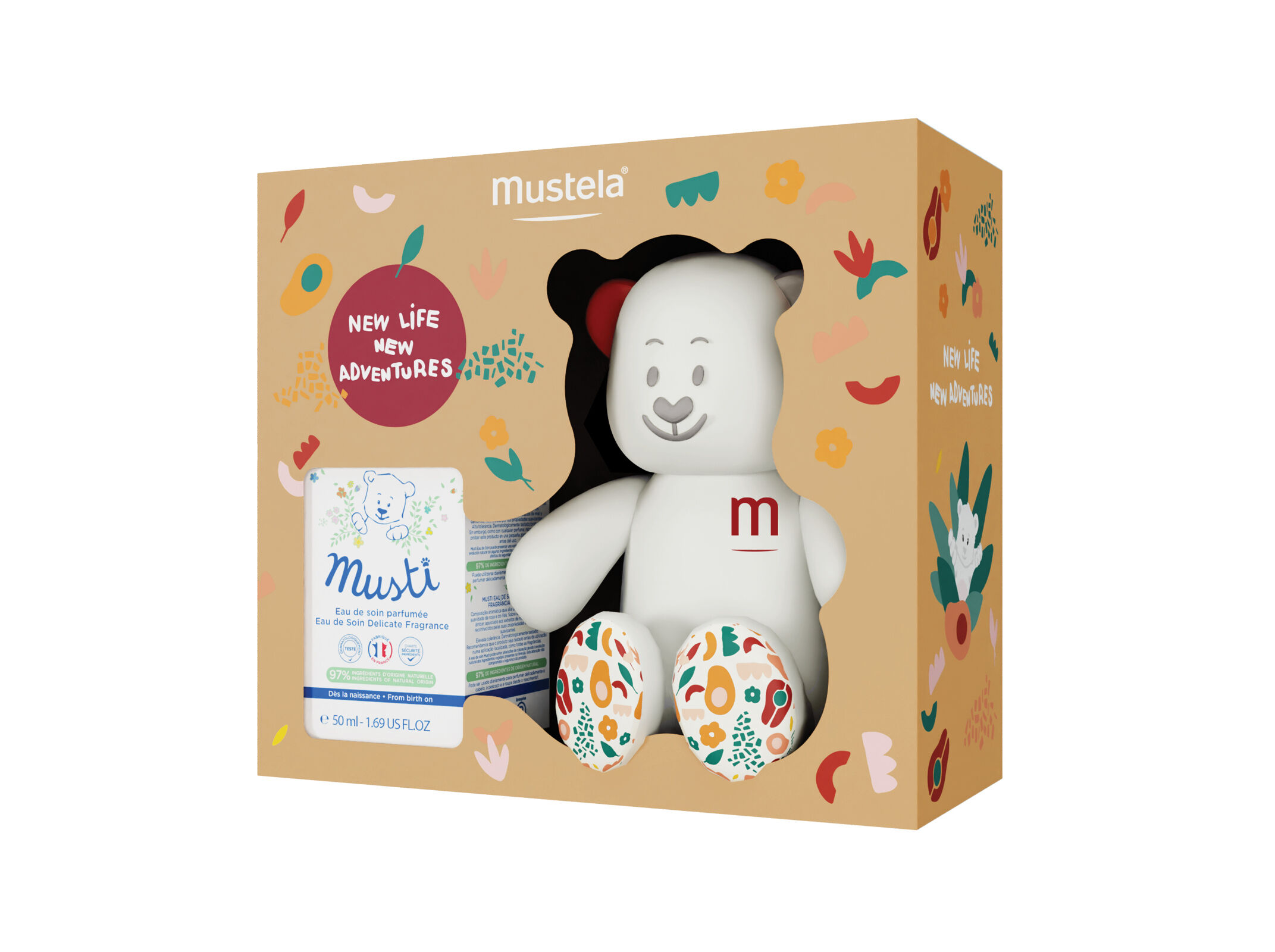 COFFRET MUSTELA MUSTI 50ML OFERTA PELUCHE