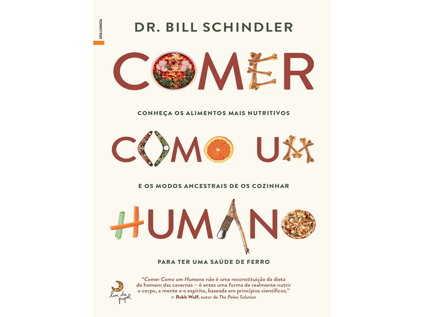LIVRO COMER COMO UM HUMANO :DE DR. BILL SCHINDLER image number 1