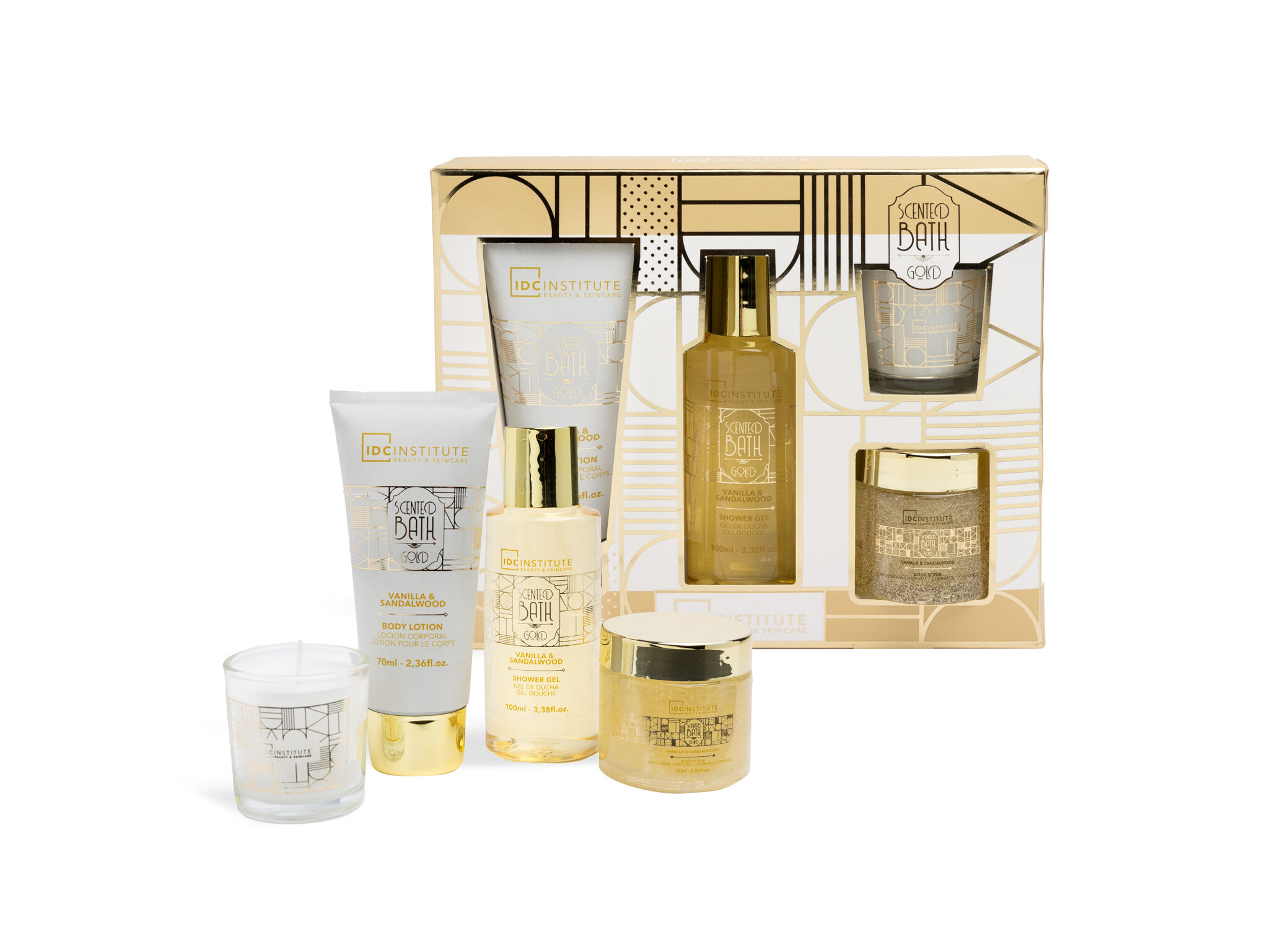 COFFRET BANHO IDC INSTITUTE GOLD 4PCS