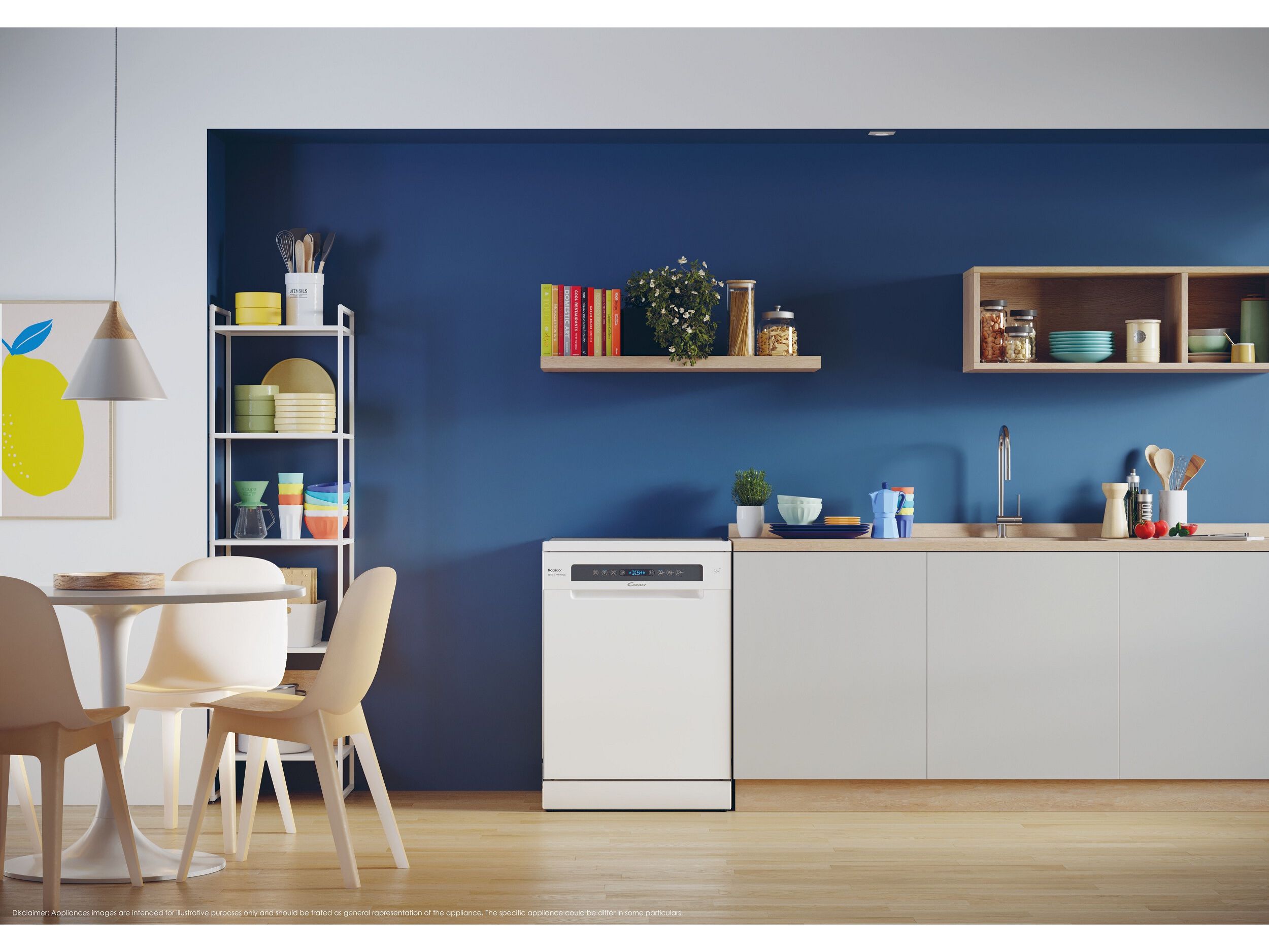 M&Aacute;QUINA DE LAVAR LOI&Ccedil;A CANDY CF 3C7F0W C 13 CONJUNTOS image number 4