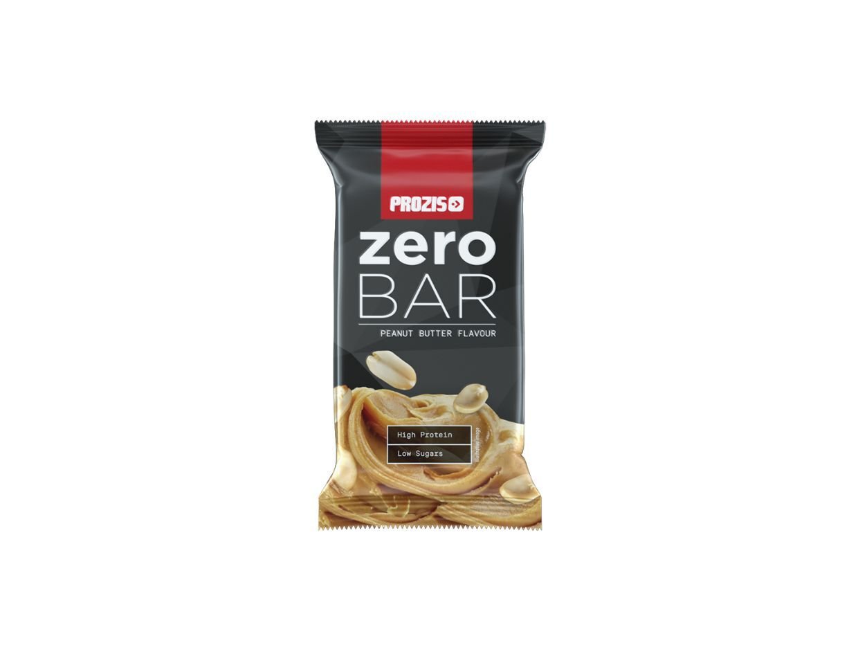BARRA PROZIS ZERO BAR MANTEIGA AMENDOIM 40G image number 0
