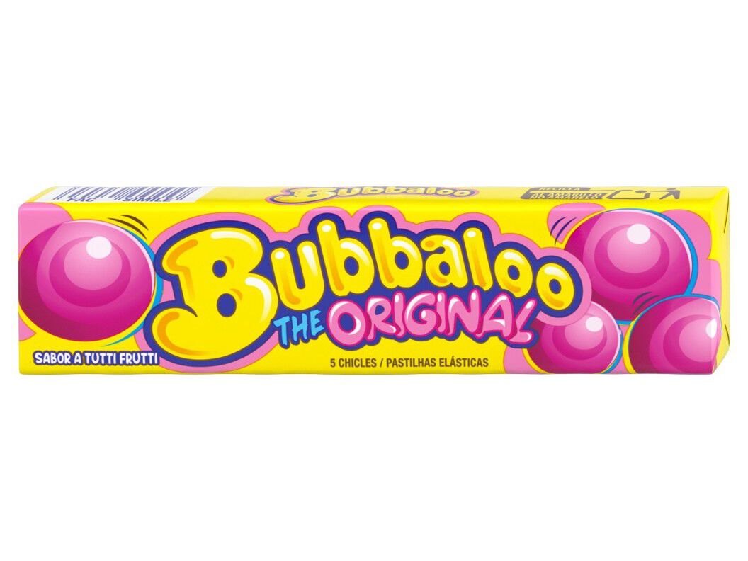 PASTILHAS EL&Aacute;STICAS BUBBALLO TUTTI FRUTTI 37G image number 0