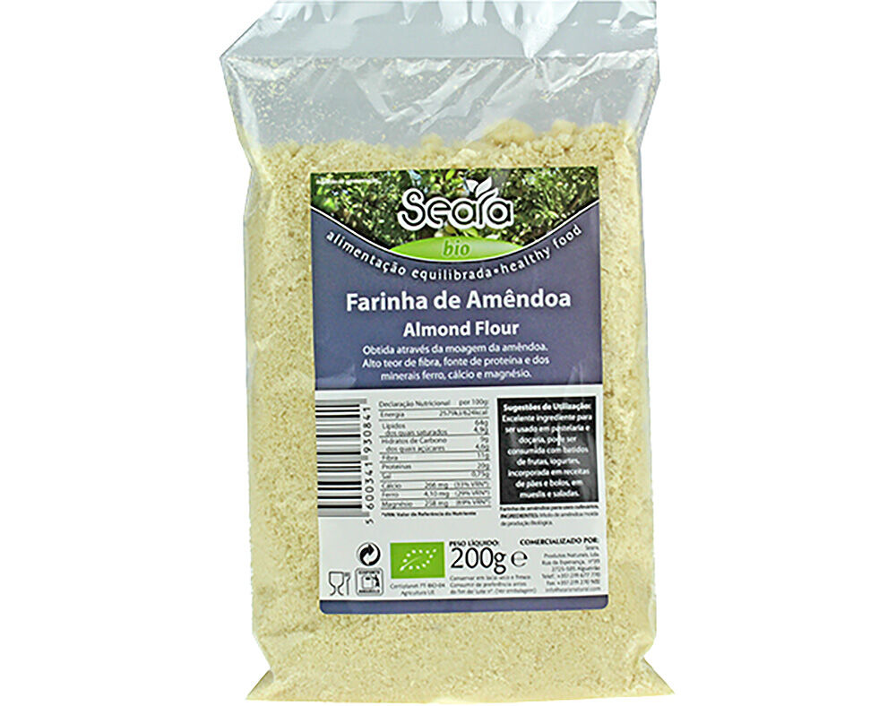 FARINHA SEARA DE AM&Ecirc;NDOA BIO 200G