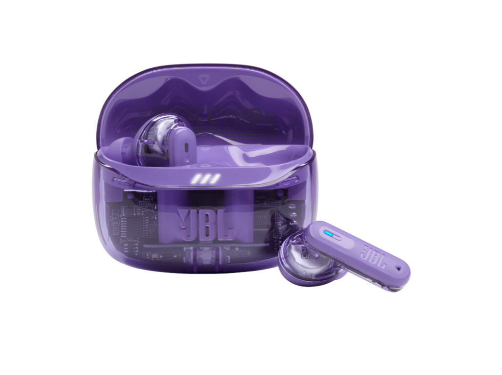 AURICULARES JBL TUNE BEAM 2 ROXO GHOST image number 0