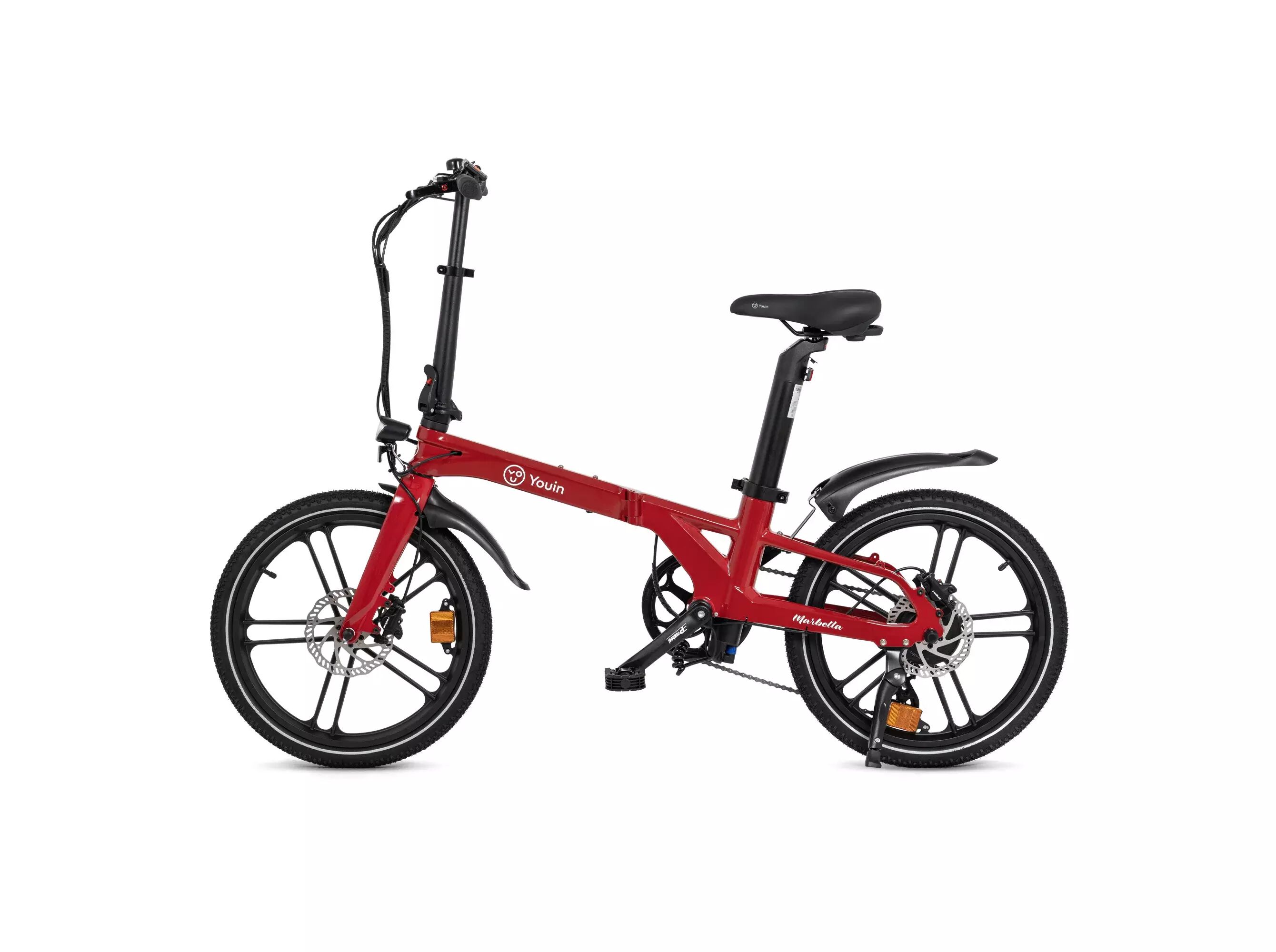 BICICLETA EL&Eacute;TRICA YOUIN MARBELLA BK1350R YOUIN RED image number 1