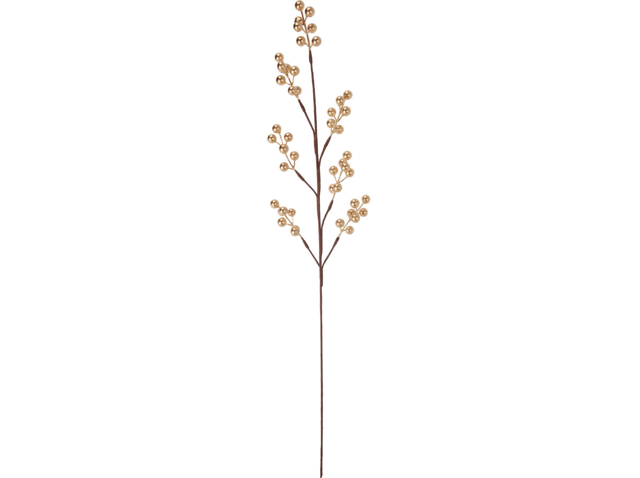 RAMO COM BAGAS DOURADO 75CM image number 1