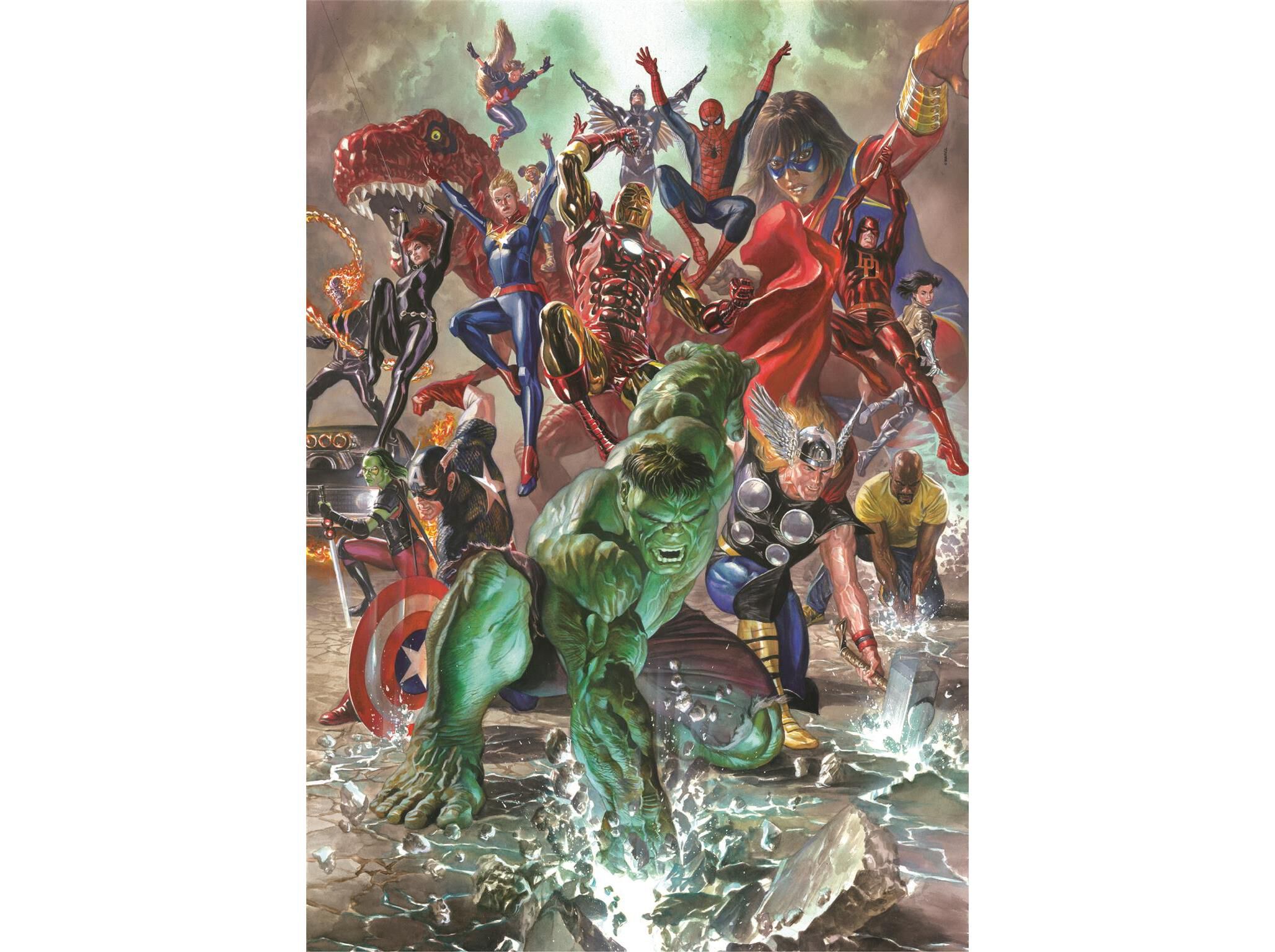 PUZZLE AVENGERS CLEMENTONI 500 PE&Ccedil;AS image number 1