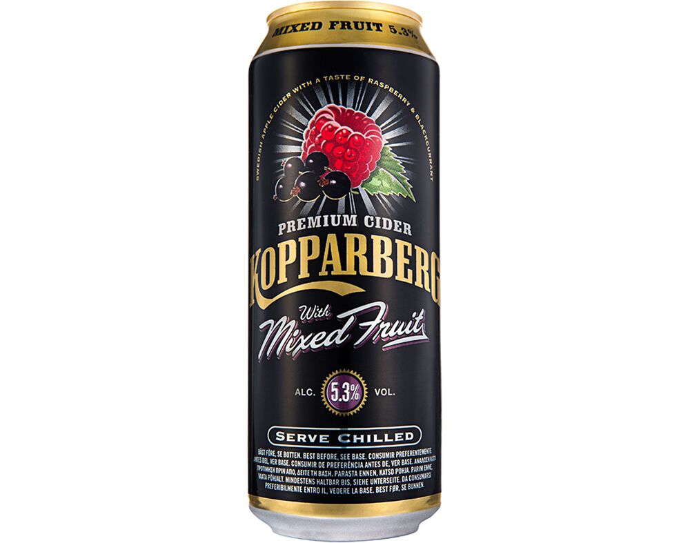 SIDRA KOPPARBERG MISTURA DE FRUTA 0.50L