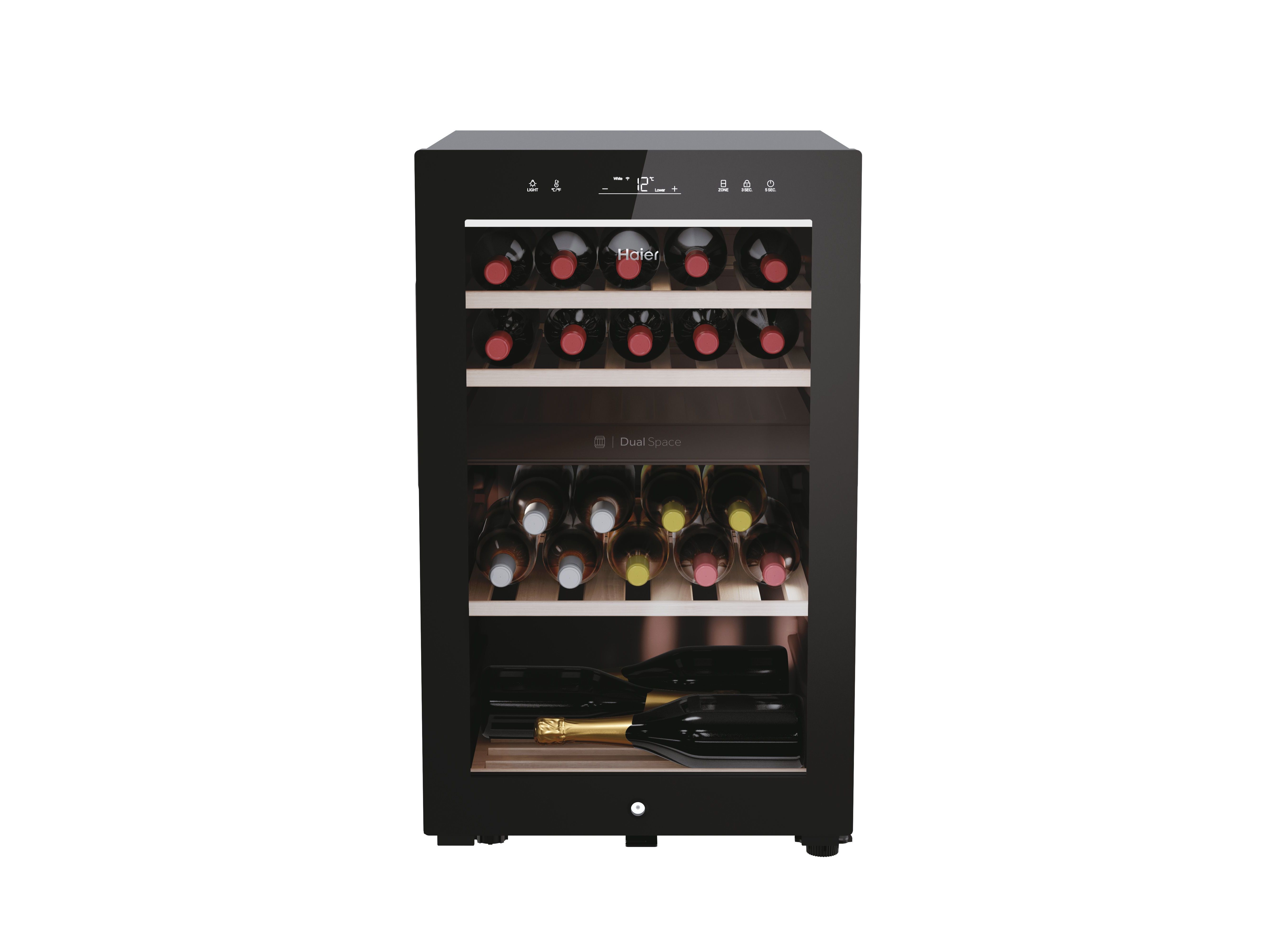 CAVE DE VINHOS HAIER HWS42GDAU1 GREY 42 GARRAFAS