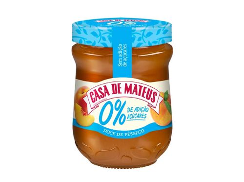 DOCE CASA DE MATEUS PESSEGO 0% 280G