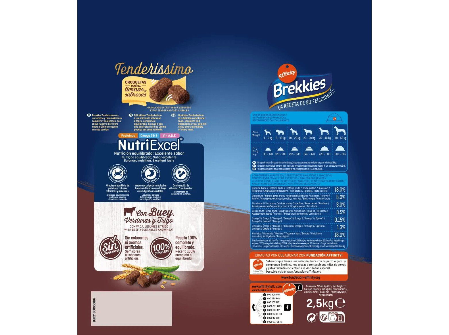 RA&Ccedil;&Atilde;O C&Atilde;O BREKKIES TENDERISSIMO VACA 2.5KG image number 1