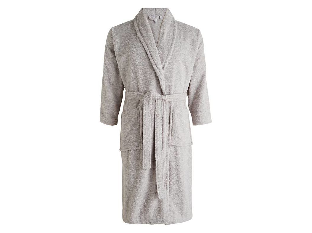 ROUP&Atilde;O DE BANHO ACTUEL ALGOD&Atilde;O ORG&Acirc;NICO 380G/M2 CINZENTO TAMANHO M image number 1