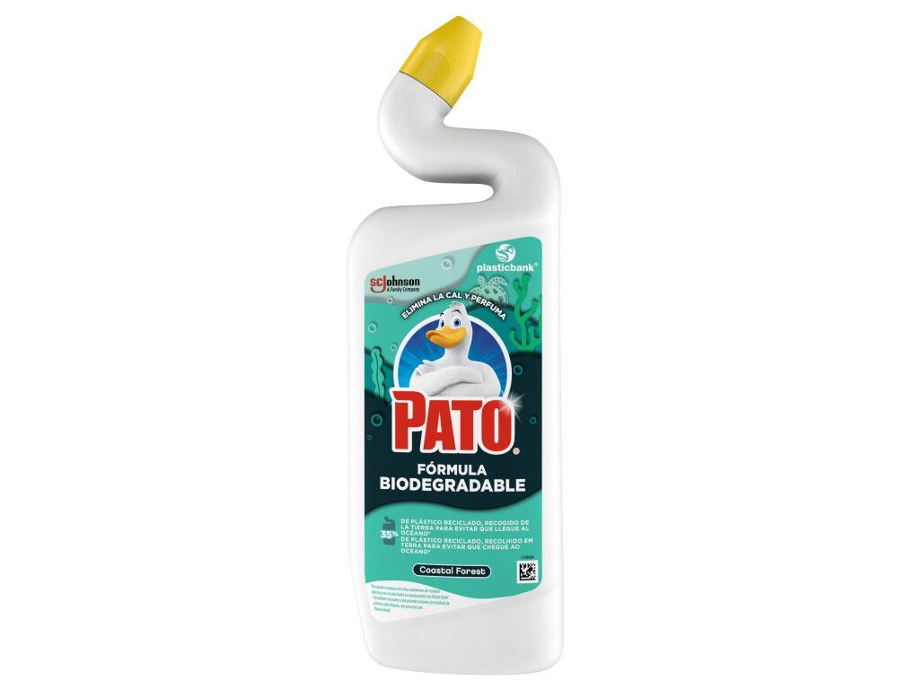 GEL SANIT&Aacute;RIO PATO BIODEGRAD&Aacute;VEL FOREST 750ML