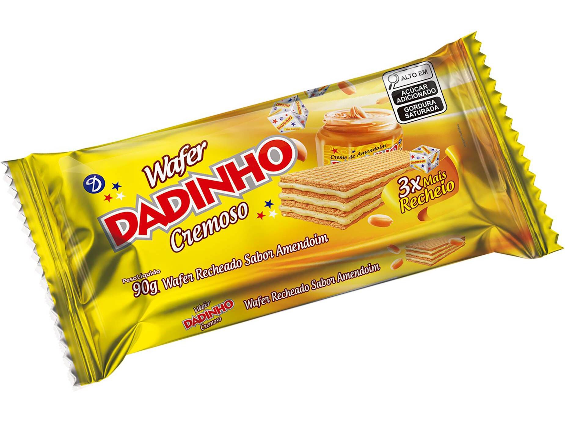 WAFFER DADINHO CREMOSO 90G image number 1