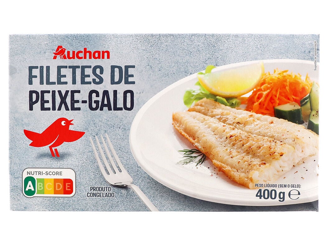FILETES AUCHAN PEIXE GALO 400G image number 0