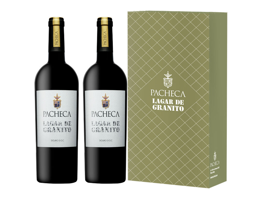 CONJUNTO VINHO TINTO PACHECA LAGAR DE GRANITO DOURO 2X0.75L image number 1