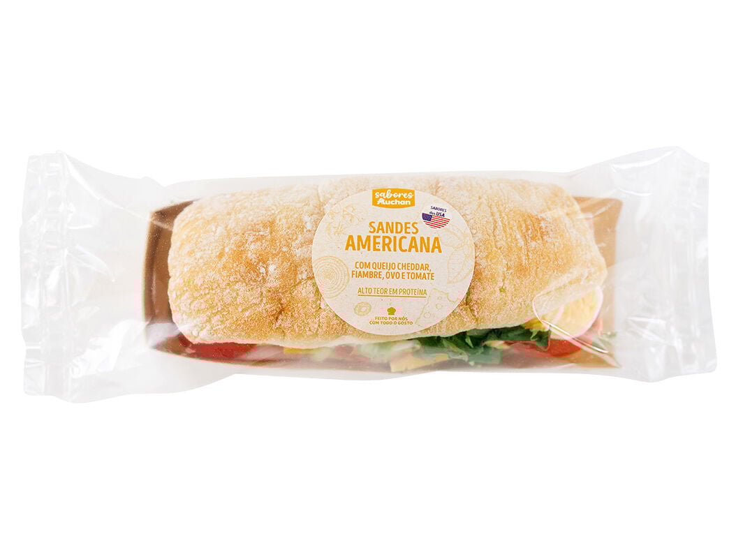 SANDES AMERICANA SABORES AUCHAN UN