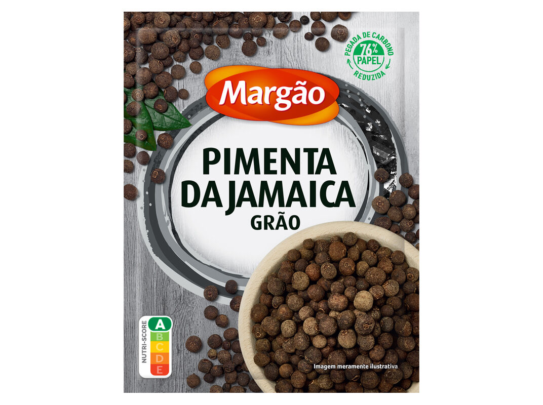 PIMENTA JAMAICA MARG&Atilde;O GR&Atilde;O SAQUETA 20G