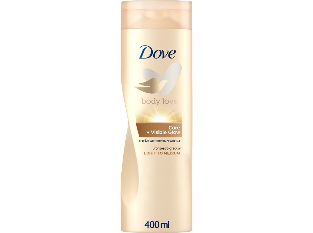 CREME CORPO DOVE VISIBLE GLOW FAIR 400ML image number 0